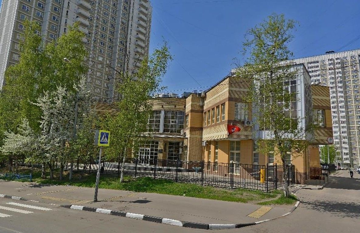 фасад дома, здание по адресу г Москва, ул Новаторов, д 44